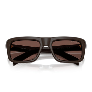 Prada Occhiali da Sole PRD11S 27I90W Cigar/Ciccolato Nero Uomo 4