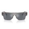 Prada Occhiali da Sole PRD12SU 16Z30Z Trasparente Asfalto/Grafite Antiriflesso Uomo