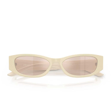 Prada Occhiali da Sole PRD22S 21D31B Bianco Latte/Quarzo Flash Elettric Donna 5