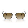 Prada Occhiali da Sole PRD52S 1AB20U Nero Marrone Sfumato Uomo