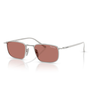 Prada Occhiali da Sole PRD52S 1BC80W Argento Bordeaux Uomo 2