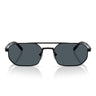 Prada Occhiali da Sole PRD53S 7AB70B Nero Satinato/Grigio Scuro Uomo