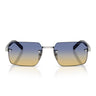 Prada Occhiali da Sole PRD55S 1BC50E Argento/Blu Giallo Uomo