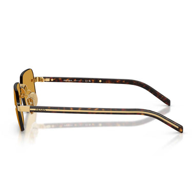 Prada Occhiali da Sole PRD55S 5AK50P Oro/Miele Scuro Uomo 2