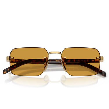 Prada Occhiali da Sole PRD55S 5AK50P Oro/Miele Scuro Uomo 4