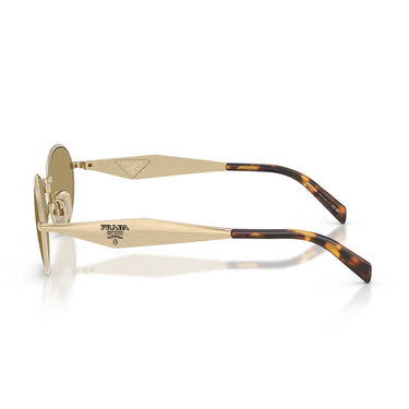 Prada Occhiali da Sole PRD57S ZVN70G Oro Pallido/Verde Oliva Donna 3