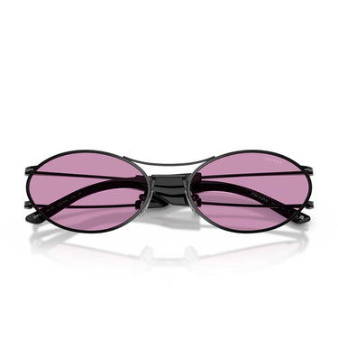 Prada Occhiali da Sole PRD61S 1AB30G Nero/Violetto Donna 5