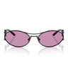 Prada Occhiali da Sole PRD61S 1AB30G Nero/Violetto Donna
