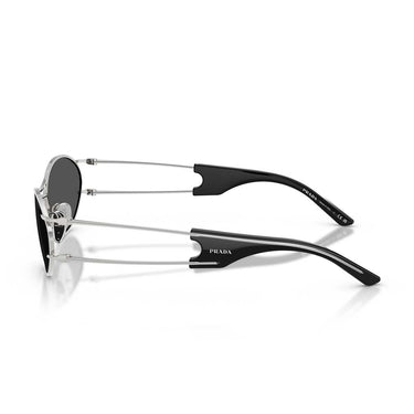 Prada Occhiali da Sole PRD61S 1BC08Z Argento/Grigio Scuro Donna 3