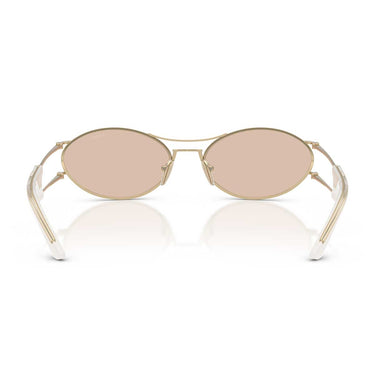 Prada Occhiali da Sole PRD61S ZVN31B Oro Pallido/Quarzo Flash Elettric Donna 4