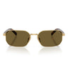 Prada Occhiali da Sole PRD62S 5AK09Z Oro/Marrone Donna