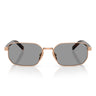 Prada Occhiali da Sole PRD62S ZVF50Q Oro Rosé/Grigio Medio Donna