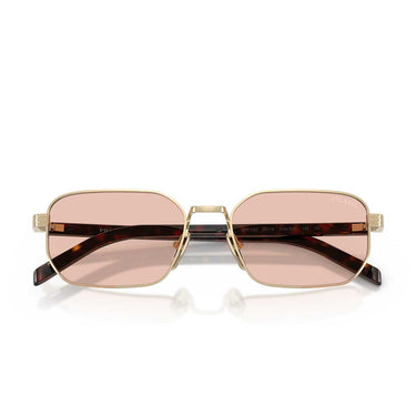 Prada Occhiali da Sole PRD62S ZVN50V Oro Pallido/Rosa Antico Donna 5