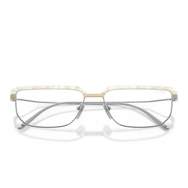 Prada Occhiali da Sole PRD64S 29P10W Madreperla/Trasparente con Filtro Luce Blu Uomo 5