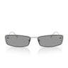 Prada Occhiali da Sole PRD67S 1BC50Q Argento/Grigio Donna