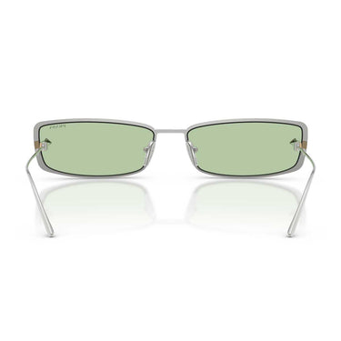 Prada Occhiali da Sole PRD67S 1BC61C Argento/Verde Donna 4