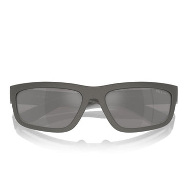 Prada Sonnenbrille PS05ZS 16X7W1 Linea Rossa Grau/Grau Verspiegelt Unisex