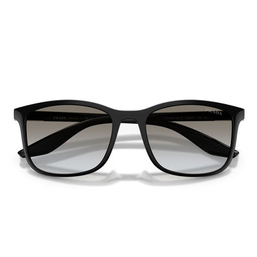 Prada Sonnenbrille PSA08S 1AB0A7 Linea Rossa Schwarz/Grau Verlauf Unisex 5