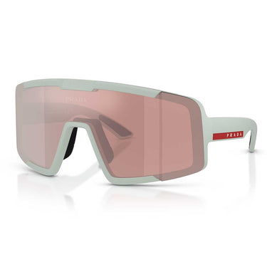 Prada Occhiali da Sole PSB07S 25H80U Linea Rossa Grigio Opaco/Viola Specchiato Argento Uomo 2
