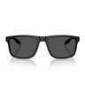 Prada Occhiali da Sole PSC01S 12P08Z Linea Rossa Nero Opaco/Grigio Scuro Uomo