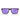 Prada Occhiali da Sole PSC01S 12P31G Linea Rossa Nero Opaco/Viola Specchiato Uomo Polarizzati
