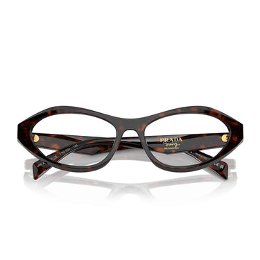 Prada Occhiali da Vista PRA21V 17N1O1 Root Tartarugato/Trasparente Donna 4