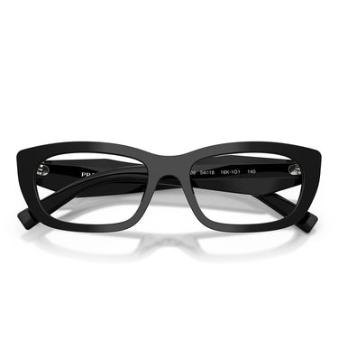 Prada Occhiali da Vista PRD09V 16K1O1 Nero/Trasparente Donna 4
