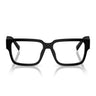 Prada Occhiali da Vista PRD10VD 12P1O1 Nero Opaco/Trasparente Uomo