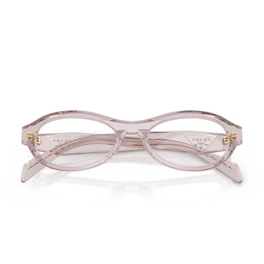 Prada Occhiali da Vista PRD18V 12W1O1 Malva Trasparente/Trasparente Donna 5