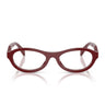 Prada Occhiali da Vista PRD18V 23L1O1 Marsala/Trasparente Donna
