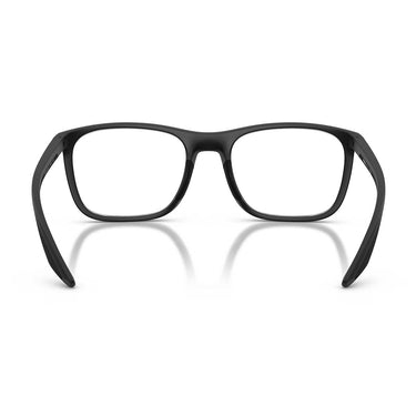 Prada Occhiali da Vista PS06TV 12P1O1 Linea Rossa Nero Opaco/Trasparente Uomo 4