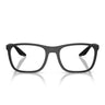 Prada Occhiali da Vista PS06TV 12P1O1 Linea Rossa Nero Opaco/Trasparente Uomo