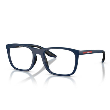 Prada Occhiali da Vista PS06TV 21V1O1 Linea Rossa Blu Opaco/Trasparente Uomo 2
