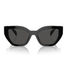 Prada Sonnenbrille PRA09S 1AB5S0 Schwarz/Dunkelgrau Unisex