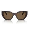 Prada Sonnenbrille PRA09S ​16N5Y1 Schildpatt/Dunkelbraun Unisex