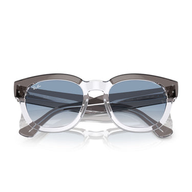 Ray-Ban Occhiali da Sole RB0298S 13553F Mega Hawkeye Grigio/Azzurro Unisex