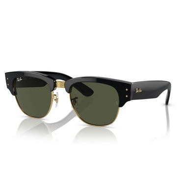 Ray-Ban Gafas de Sol RB0316S 901/31 Mega Clubmaster Negro/Verde Unisex 2