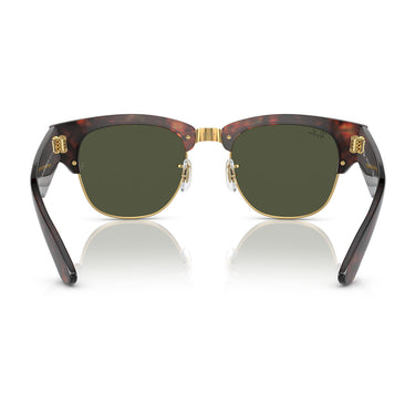 Ray-Ban Gafas de Sol RB0316S 990/31 Mega Clubmaster Havana/Verde Unisex 4