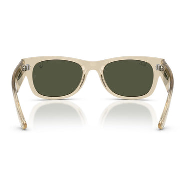 Ray-Ban Occhiali da Sole RB0832S 146031 Mega Wayfarer II x Star Wars Beige/Verde Unisex 4