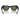 Ray-Ban Occhiali da Sole RB0840S 901/58 Mega Wayfarer Nero/Verde G-15 Unisex Polarizzati 3