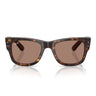 Ray-Ban Lunettes de Soleil RB0840S 902/1A Mega Wayfarer Havana/Violet Unisexe