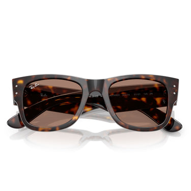 Ray-Ban Gafas de Sol RB0840S 902/1A Mega Wayfarer Havana/Violeta Unisex 6