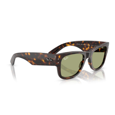 Ray-Ban Occhiali da Sole RB0840S 902/4E Mega Wayfarer Marrone/Verde Unisex