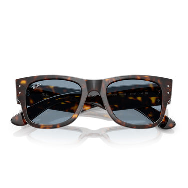 Ray-Ban Occhiali da Sole RB0840S 902/56 Mega Wayfarer Marrone/Blu Unisex