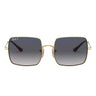 Ray-Ban Sunglasses RB1971 914778 Square Gold/Blue Gray Unisex