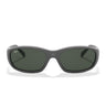 Ray-Ban Occhiali da Sole RB2016 W2578 Daddy-O Gomma Nera/Verde Unisex