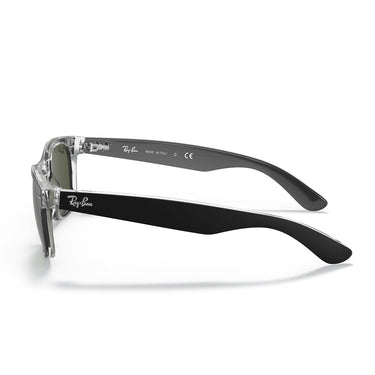 Ray-Ban Gafas de Sol RB2132 6052 New Wayfarer Negro/Verde G-15 Unisex 3