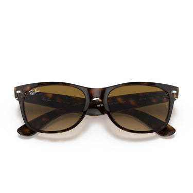 Ray-Ban Occhiali da Sole RB2132 710/51 New Wayfarer Havana/Marrone Chiaro Unisex