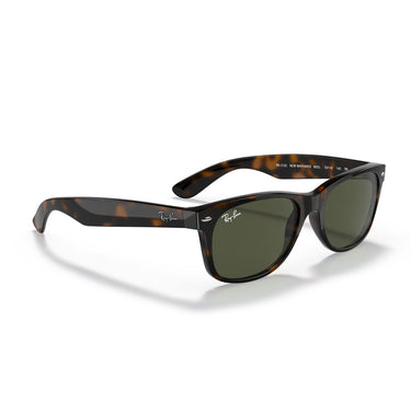 Ray-Ban Occhiali da Sole RB2132 902L New Wayfarer Marrone/Verde G-15 Unisex