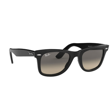 Ray-Ban Occhiali da Sole RB2140 901/32 Wayfarer Nero/Grigio Unisex